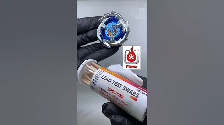 (INACCURATE) Does Fake Beyblade X Contain LEAD?💀💀 Flame Brand 🔥Version #shorts
