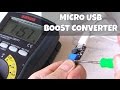 Micro USB boost converter - MT3608