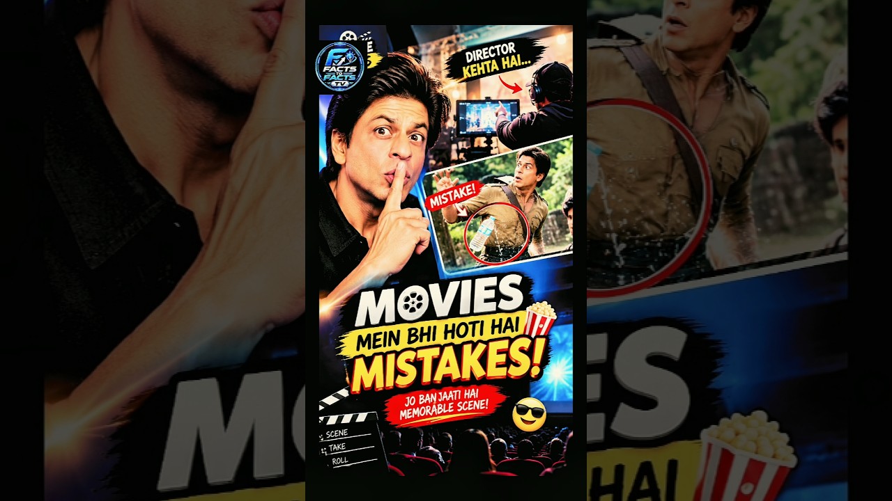 Movies Mein Bhi Hoti Hai Mistakes! 😱🎬 | Movie Facts #shorts #moviefacts