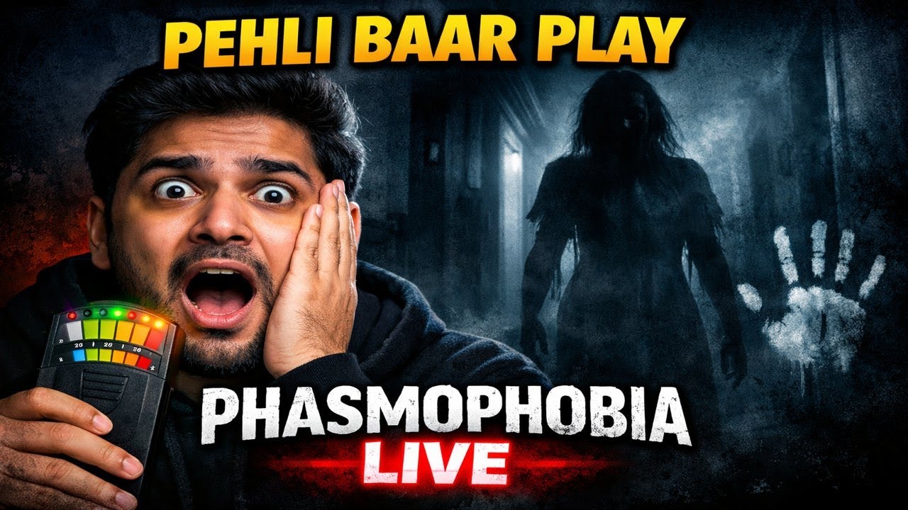 🔥 Pehli Baar Phasmophobia LIVE!  sabse scary game ever