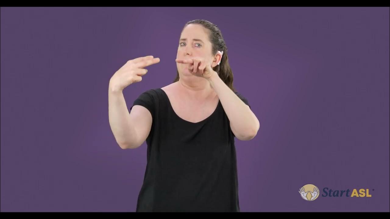 eye contact in ASL YouTube