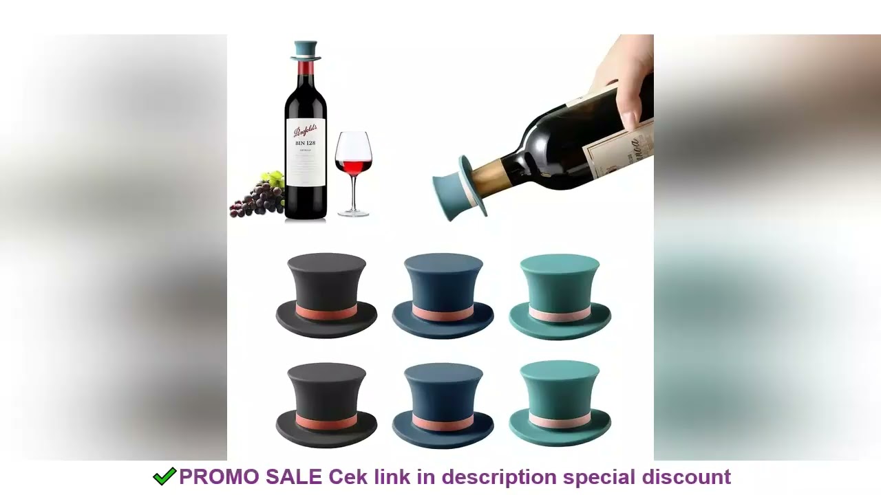 Magic Hat Wine Bottle Stopper Seal Cork Cover Silicone Wine Bottle Stopper Kitchen Tools