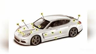 Where is the paint code located on a  Ferrari