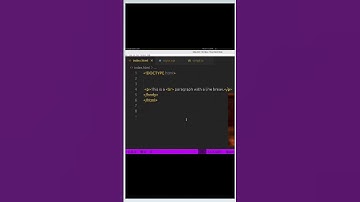 br tag in HTML #shorts