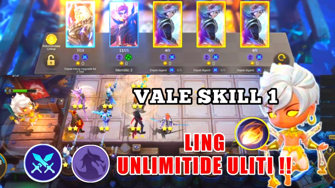 comander vale skil 1 magicches ling unlimitde ulti combo swordsman wyrmslayer 