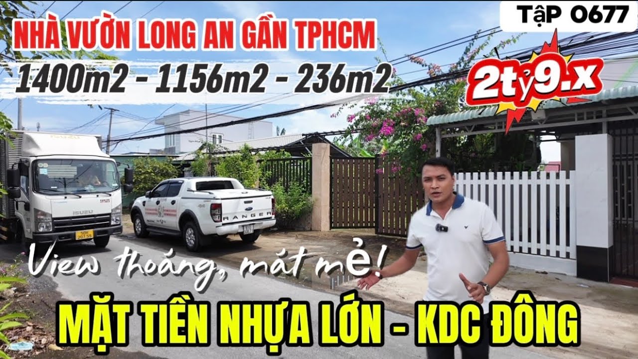 Tập 0677 Nhà vườn Long An gần tpHcM #nhavuon365binhchanh | nhà vườn 365