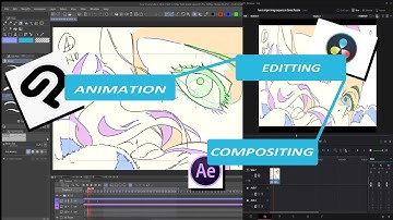 how to export your animations in Clip studio paint and Davinci resolve
