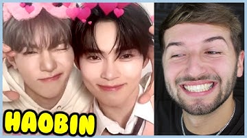 ZEROBASEONE HaoBin moments Reaction! (Zhang Hao & Hanbin)