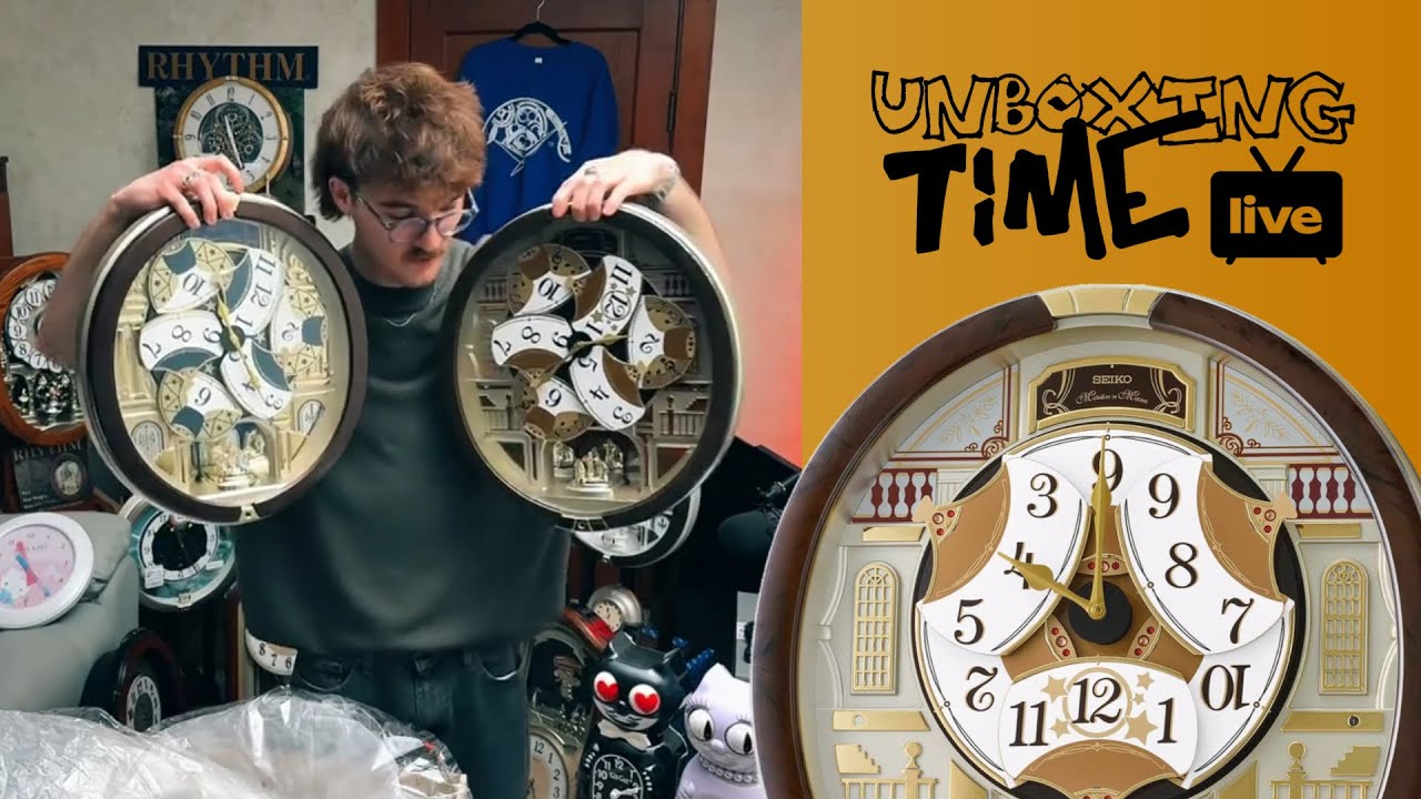 A Clock With 45 Melodies 🤩🤯 | Seiko QXM607BRH | Unboxing Time