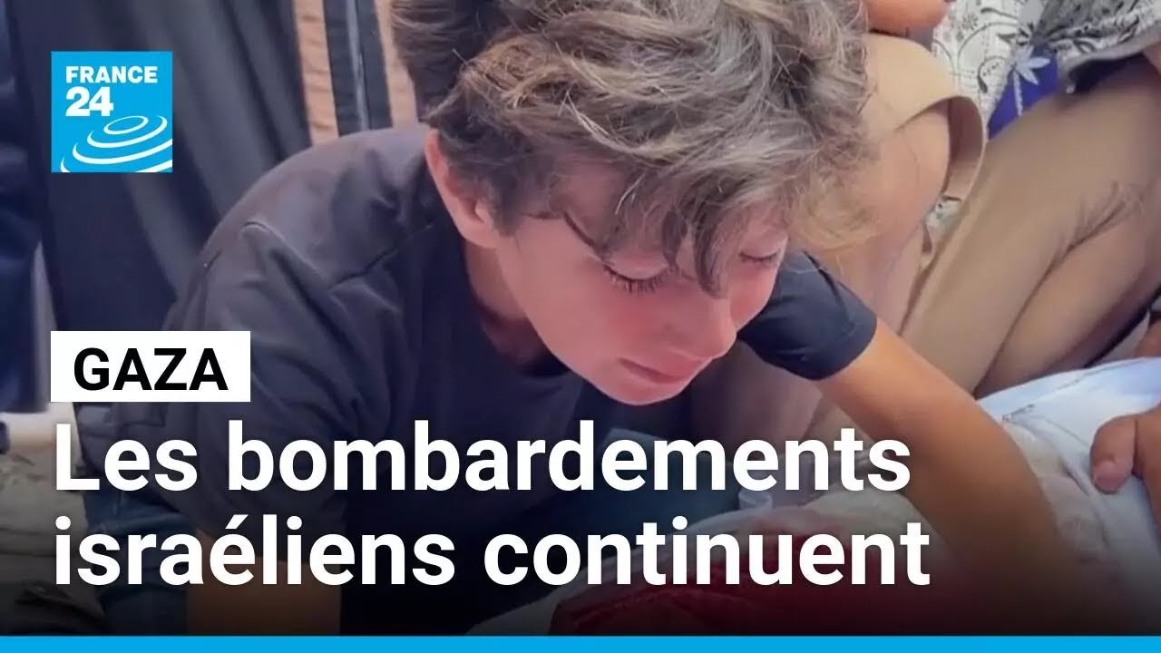 Gaza : des bombardements israéliens intenses tuent au moins 51 Palestiniens • FRANCE 24