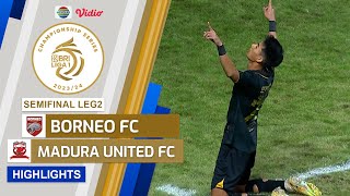 Borneo Samarinda FC VS Madura United FC - Highlights | Championship Series BRI Liga 1 2023/24