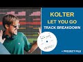 How to make a minimal house edit like kolter  let you go track breakdown