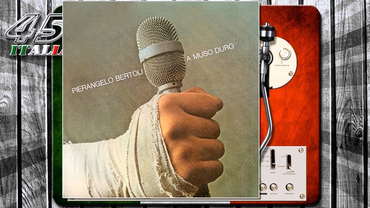 Pierangelo Bertoli - A Muso Duro [1979] - YouTube