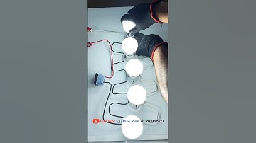 5 lámparas controladas con un apagador⚡️ #joserios #aprender #electricidad #shorts #foco