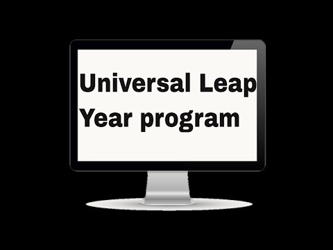 C++ program to Check for Leap Year condition | C++ programming Center