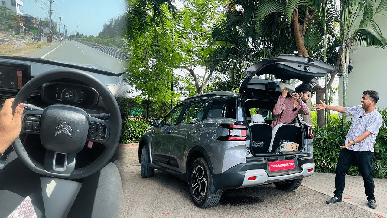 Citroen C3 Aircross - This is Rocket 🚀 Aaj poore din C3 Aircross chala kar thakaan mit gayi 🤪