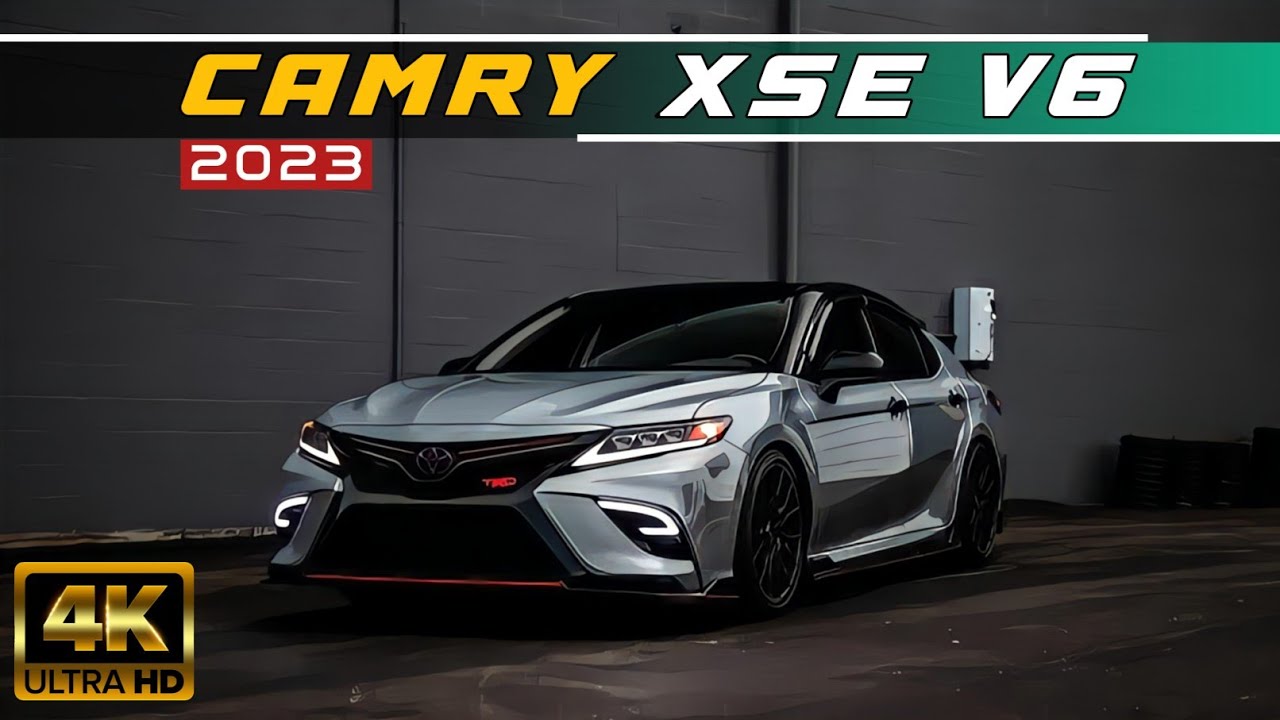 2023 Toyota Camry XSE V6 - YouTube