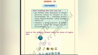 Karnataka /Class 1/ Maths/Unit  19/Patterns/ @teacherathome7729