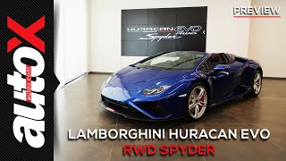 Lamborghini Huracan Evo RWD Spyder – an open-top marvel | Preview | autoX