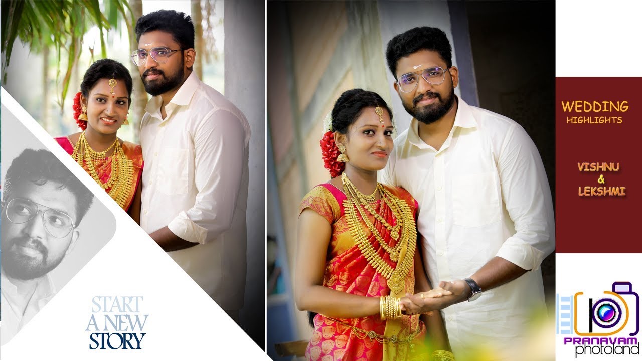 Othaiyadi Pathayila Wedding Story VISHNU  LEKSHMI  PRANAVAM PHOTOLAND