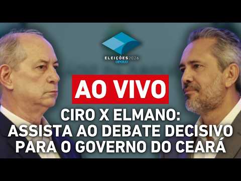 🔴AO VIVO | Ciro Gomes x Elmano: assista ao debate O POVO para o governo do Ceará | Eleições 2026