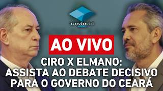 🔴AO VIVO | Ciro Gomes x Elmano: assista ao debate O POVO para o governo do Ceará | Eleições 2026
