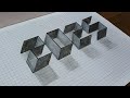 DRAW 2025 in 3D like a PRO /How to draw 2025 number 3d drawing on graph paper /2025 drawing on paper
