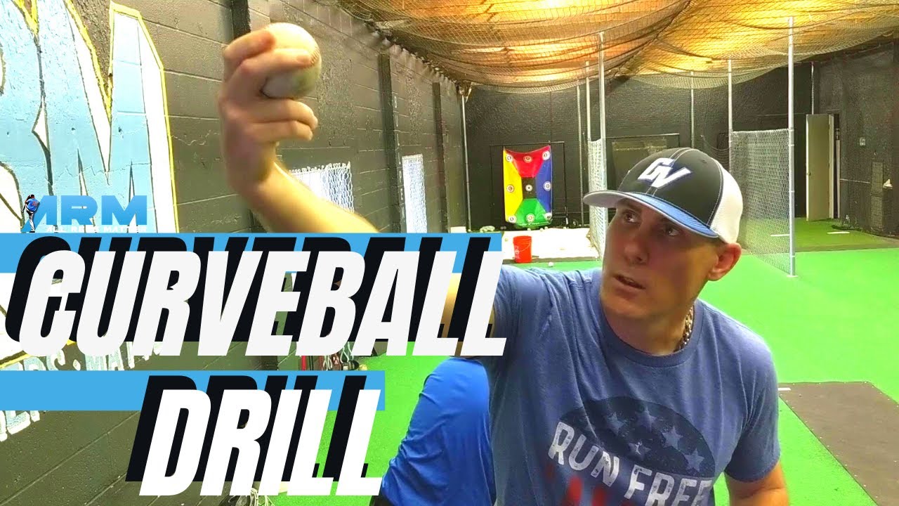 Baseball Pitching Curveball Drill | How to teach & throw a curve ball - YouTube