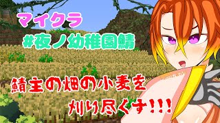 [Minecraft]鯖主の畑、荒らしてみたｗｗｗ(許可済)「[Vtuber/ゴリラのわっかちゃん]