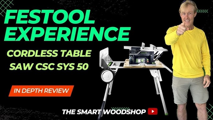 Festool to Release a Cordless Portable Table Saw - Core77