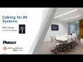 ■ IP 上 AV 的電纜注意事項