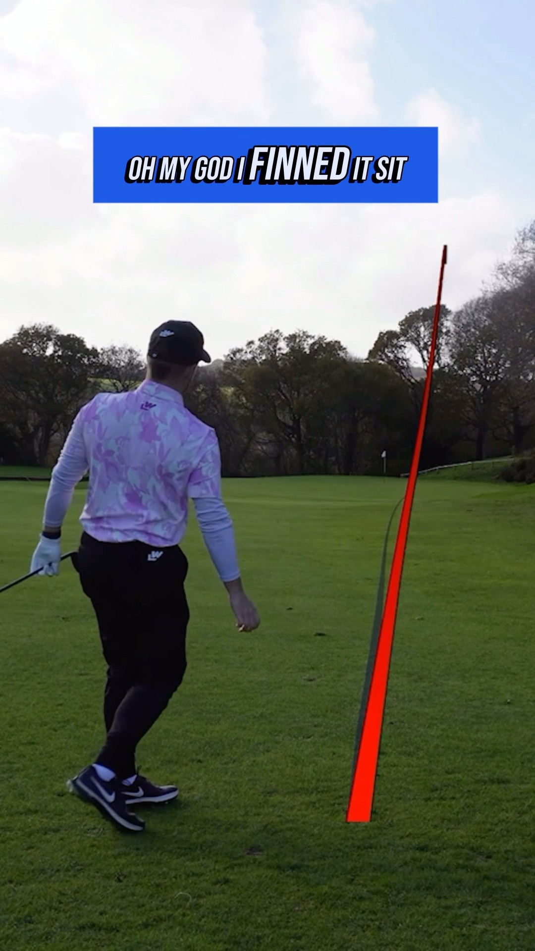 One of the FUNNIEST golf shots I’ve ever hit! ??? #golf