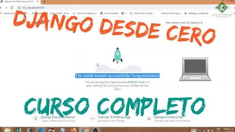 Instalación e inicio de proyecto -Django desde cero 01