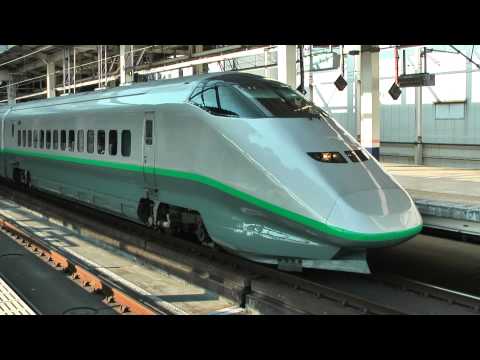 東北・山形新幹線やまびこ１２３号＋つばさ１２３号大宮駅入線～発車