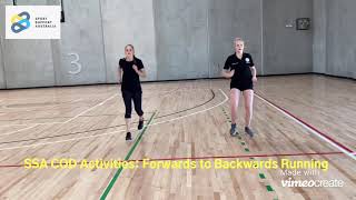 SSA COD Activities: Forward to Backwards Running