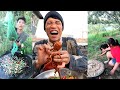 Fishermen eating seafood dinners are too delicious 666 help you stir-fry seafood to broadcast live64