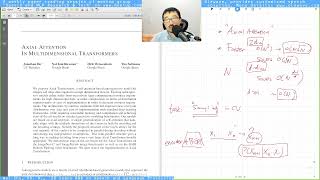 [Short Review] Axial Attention in Multidimensional Transformers Profile