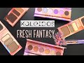 Kaleidos FRESH FANTASY Collection: Swatches, Application, Review