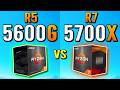 R5 5600G vs R7 5700X - Worth The Upgrade?!
