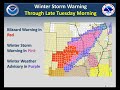 East Kansas Winter Storm Update -- February 25, 6pm