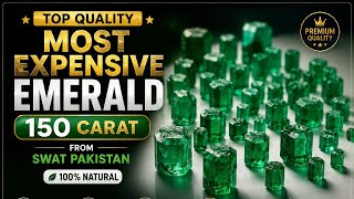 Top Quality 150 Carat Facet Grade Rough Emerald for Precision Cutting #NaturalEmerald