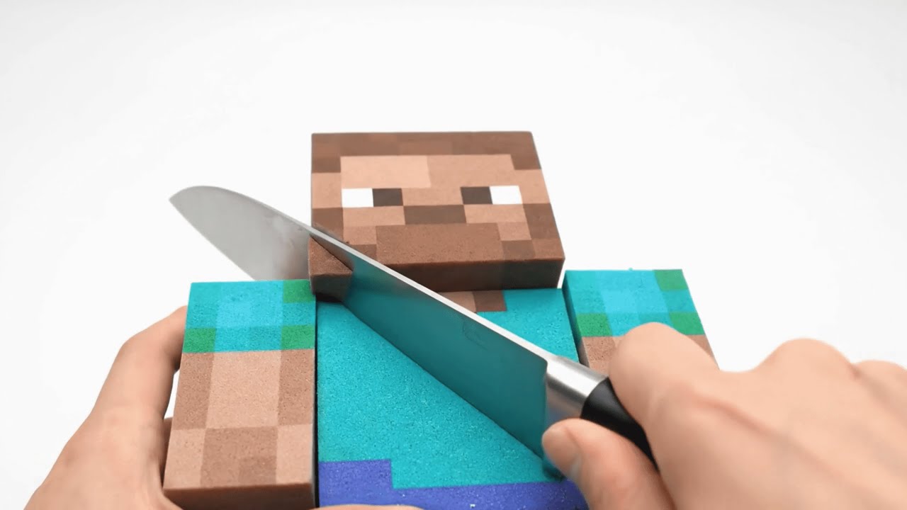Steve About to Get Sliced?! | Insane Minecraft ASMR!