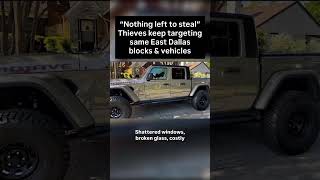 Dallas neighbors frustrated with smash and grabs on vehicles | NBCDFW
Neighbors in East Dallas say they are tired of smash-and-grab thieves targeting the same blocks & same vehicles. One driver started leaving his windows rolled down, truck unlocked & posting a sign asking thieves to stop breaking his glass.
βββ
Visit the NBC DFW channel for the latest news, weather, investigations, consumer news (NBC 5 Responds) and exclusive reports: https://www.youtube.com/nbcdfw
πΊ STREAM NBC 5 DALLAS-FORT WORTH:
NBC Dallas Fort Worth News 24/7 live streaming channel, is available for viewing on Roku, Samsung TV Plus, Amazon Fire TV, Xumo Play, Google Play, Freevee, TCLtv+ and Local Now. Peacock premium subscribers can also stream live. How to Watch: https://www.nbcdfw.com/everywhere
π» VISIT OUR WEBSITE: https://www.NBCDFW.com
π± DOWNLOAD OUR FREE APP:
DFW app: https://nbcdfw.app.link/MINj3xJe0Gb
π² FOLLOW US:
Instagram: https://www.instagram.com/nbcdfw
TikTok: https://www.tiktok.com/@nbcdfw
Facebook: https://www.facebook.com/NBCDFW/
X (formerly Twitter): https://twitter.com/nbcdfw
π #nbcdfw #texasconnectsus
π£ For news in Spanish, visit https://www.telemundo39.com/ or subscribe at https://www.youtube.com/@telemundo39 Dallas neighbors frustrated with smash and grabs on vehicles | NBCDFW