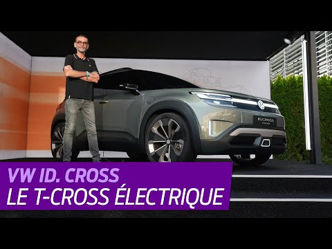 VW ID. Cross (2025). Le futur SUV urbain électrique de Volkswagen, c'est lui !