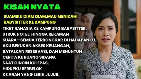 VIRAL‼️DIAM DIAM SUAMIKU MENYUSUL BABYSISTERKU DI KAMPUNG YANG LAGI IZIN PULANG KAMPUNG 2MIGGU