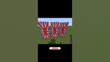 How to do Flags in Minecraft (Union Jack)