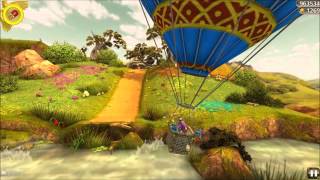 Temple Run:Oz Funny Moments in the Air Balloon Glitch