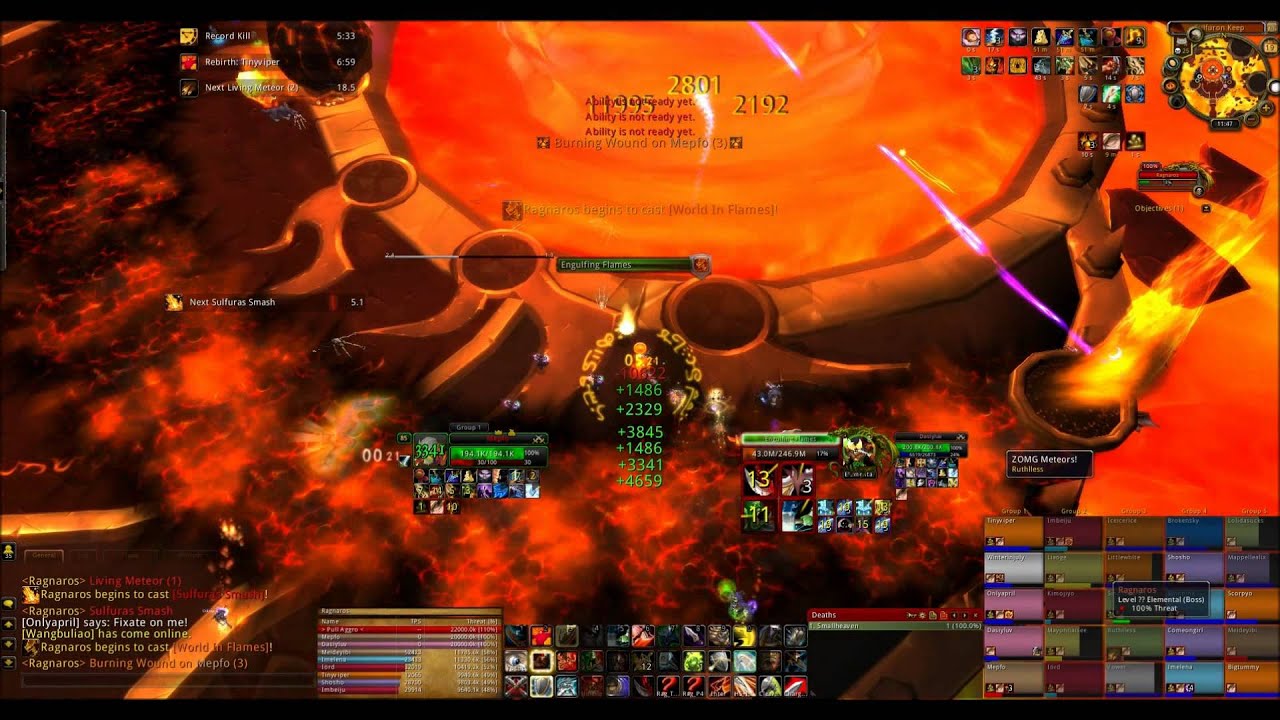 Crystal Forever VS 25 Heroic Ragnaros
