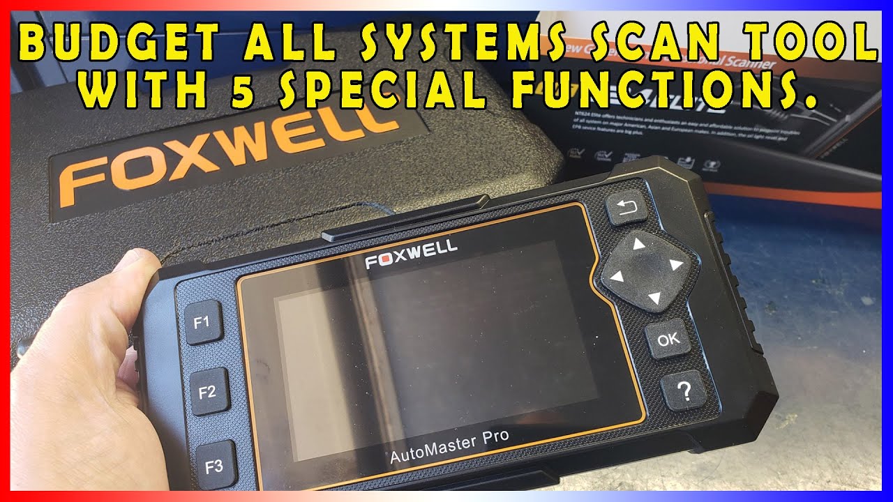 Review of the Foxwell ALL Systems NT624 Elite Scan Tool.