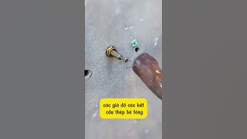 Bu lông nở sắt chắc chắn, sử dụng lâu dài